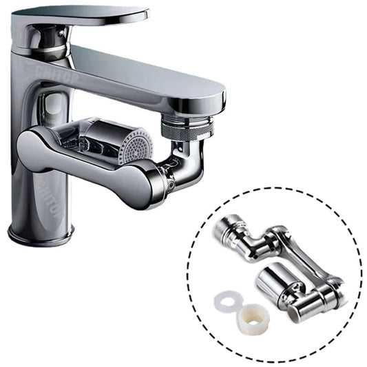 RobAir™: Extension de robinet universel à Rotation de 1080°, Douchette pour évier de cuisine, Double flux, Aérateur, Mousseur robinet, buse de barboteur, filtre robinet salle de bain